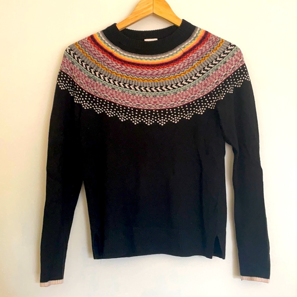 Holiday crew neck sweater